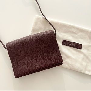Auxiliary Calisch Crossbody Bag Maroon